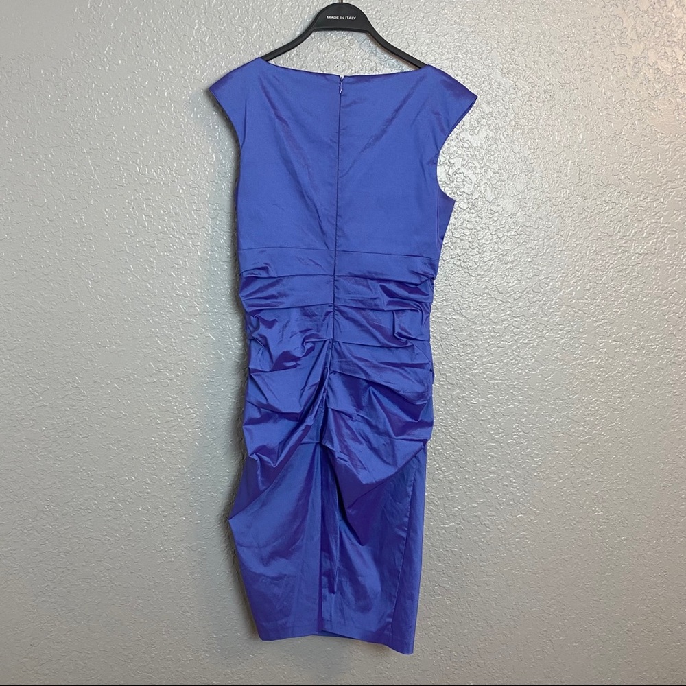 VINTAGE SIGNATURE RUFFLE CAP SLEEVE DRESS {8} - Picture 4 of 8